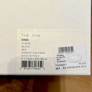 The Row GINZA black thong